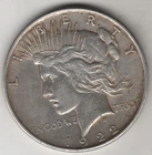 1922 P LIBERTY PEACE SILVER DOLLAR 90% SILVER PHILADELPHIA UNITED STATES MINT