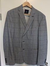 Pierre Cardin Jackett Sakko Größe 52 blau-w...