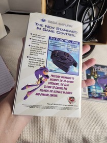 Nights Into Dreams (Sega Saturn) COMPLETE w/ Box manual game control pad EUC