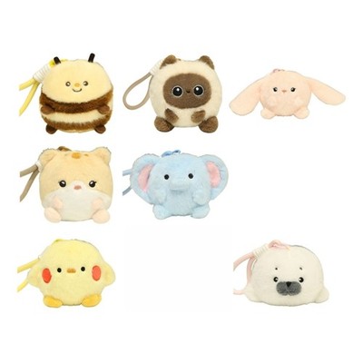 Stuffed Animals Seal Doll Toddlers Toy Keychain Pendant Stress Toy Figure for