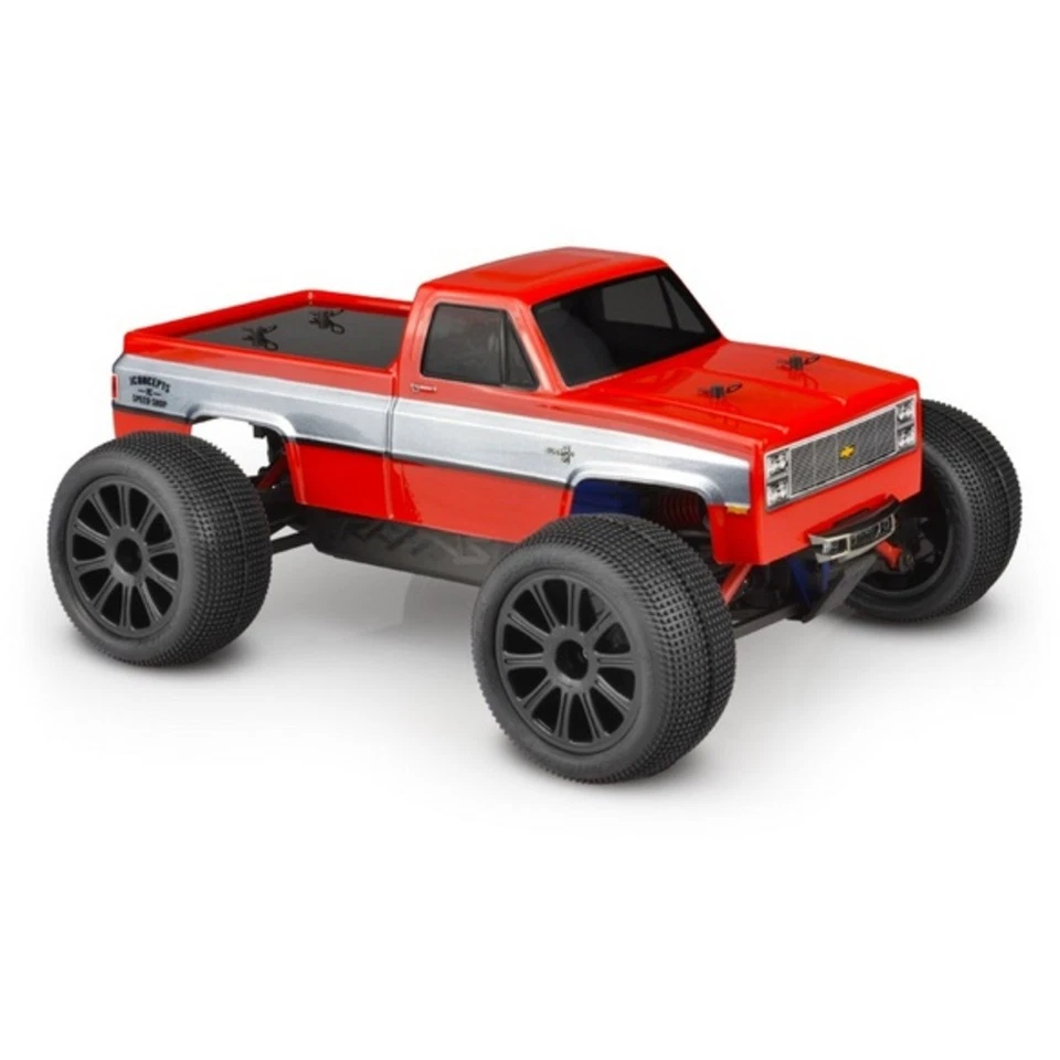 JConcepts 0382 1982 GMC K10 Traxxas 1/16th E-Revo Clear body - Image 2 of 2