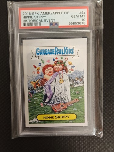 Garbage Pail Kids 2013 Historical Events WOODSTOCK  PSA 10 POP 1  HIPPIE SKIPPY 