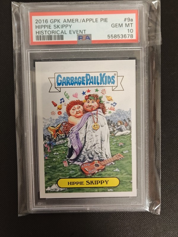 Garbage Pail Kids 2013 Historical Events WOODSTOCK PSA 10 POP 1 HIPPIE SKIPPY