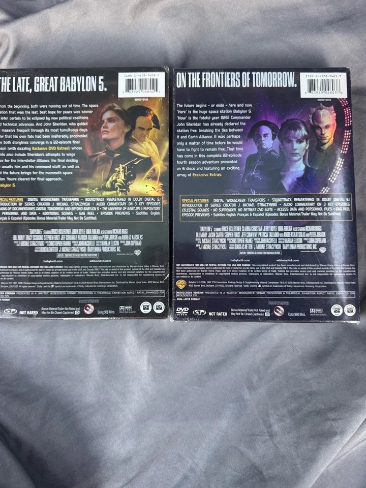 Babylon 5 Series DVD Set Seasons 4 And 5 Brand New In Box Sealed - Image 2 of 3