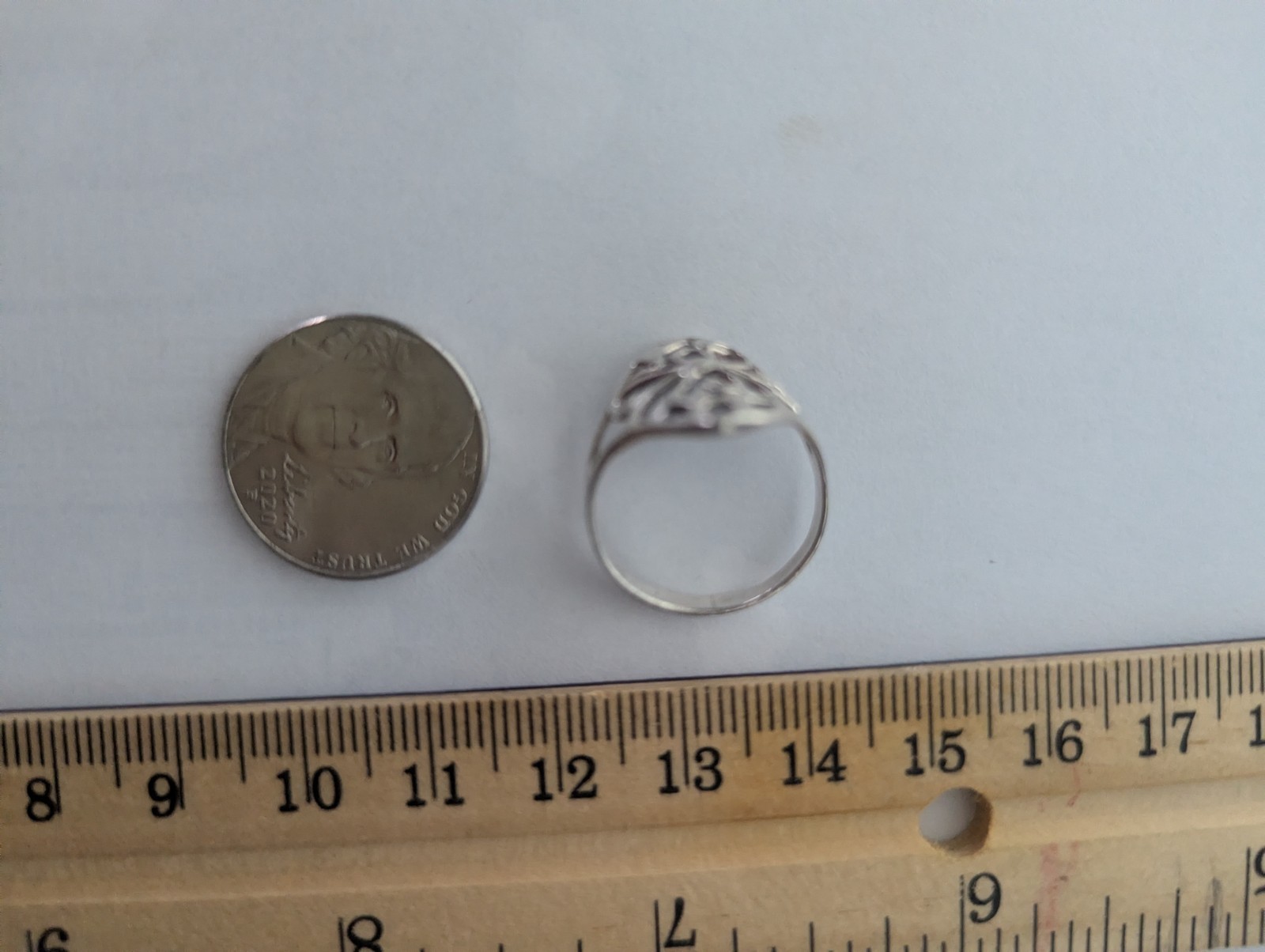 924 Silver Ring - image 4
