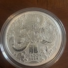 2024 Year Of The Dragon 5 Oz Silver Coin .9999 Fine Silver. — photo 6