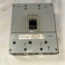 GOULD ITE HJ3-F400 CIRCUIT BREAKER 400 A W/ 125A TRIP 3 POLE 600 VAC Used Tested