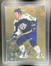 1998-99 In The Game Be a Player Scott Walker Gold Auto