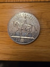 Queen Elizabeth II Golden Jubilee 2002 £5 Five Pound Crown with Barclays form