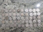 Lot of 50 Mercury Dimes 90% Silver
