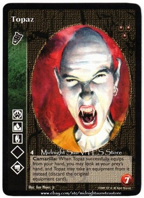 Topaz Nosferatu Heirs to the Blood V:TES VTES Vampire CCG