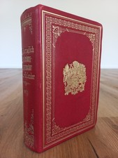 Staatskalender – Ganzleder Maroquin-Einband – Goldverzierung Wappen Mecklenburg