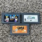 Gameboy Advance GBA Sims Game Lot Sims Urbz Bustin Out Lot Of 3