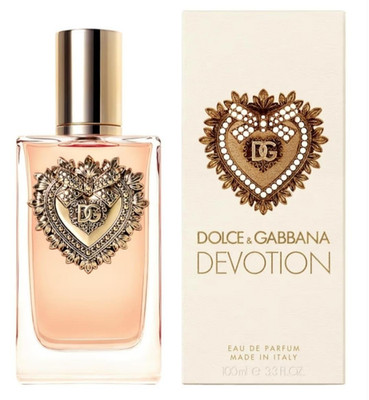 Dolce & Gabbana Devotion Eau de Parfum Spray 3.3 oz / 100 ml NEW IN BOX.