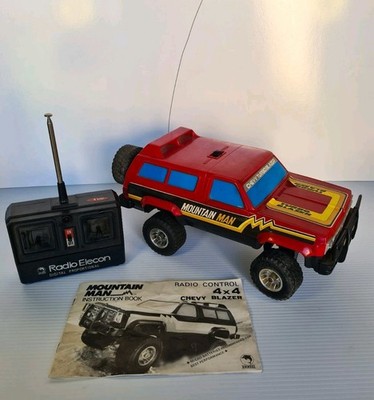 Vintage Mountain Man Chevy Blazer 4WD RC Car Boxed *Read