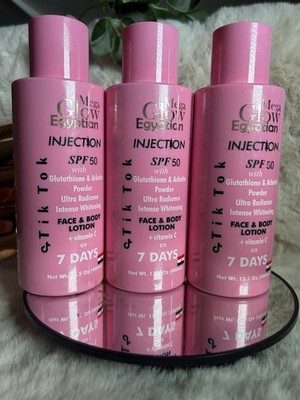 Egyptian Glow Glutathion & Arbutin Lotion LSF 50+ Whitening Body Cream