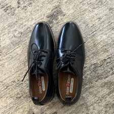 Deer Stags Black Zander Oxford Dress Shoe - Boys Size 3 M with Memory Foam