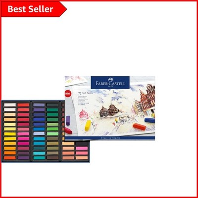Vibrant Multicolor Mini Soft Pastels Set - 72 mischbare Wachsmalstifte für Kinder