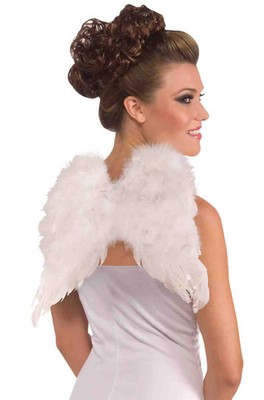 Club Feather Angel Wings Costume Accessory