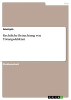 Anonymous | Rechtliche Betrachtung Von TöTungsdelikten | Taschenbuch | Deutsch