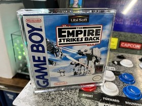 1996 Nintendo Game Boy Star Wars: The Empire Strikes Back Oval SOQ Graded CAS 90