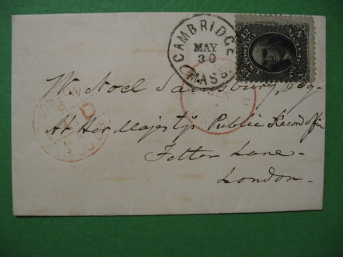US #90 12c Washington "E" Grill on cover with Philatelic Foundation Certificate - Bild 6 von 6