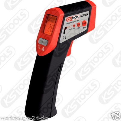 KS TOOLS Infrarot-Thermometer,  Laser-Messpistole Temperaturmessung 150.3040