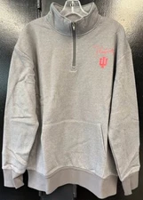 Champion Indiana Hoosiers Quarter Zip Fleece Pick Size