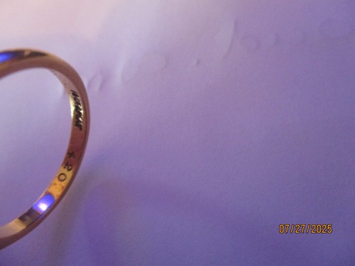 18ct Gold & Platinum 0.2 Diamond SOLITAIRE Ring - Picture 8 of 12