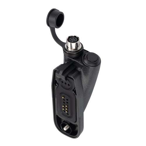 Kit de auriculares de repuesto de liberación rápida de micrófono de solapa de policía PTT Hirose apto para Motorola - Imagen 3 de 8