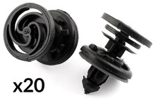 20x CLIPS For VW T5 MULTIVAN CARAVELLE CADDY TRANSPORTER DOOR CARD TRIM RETAINER