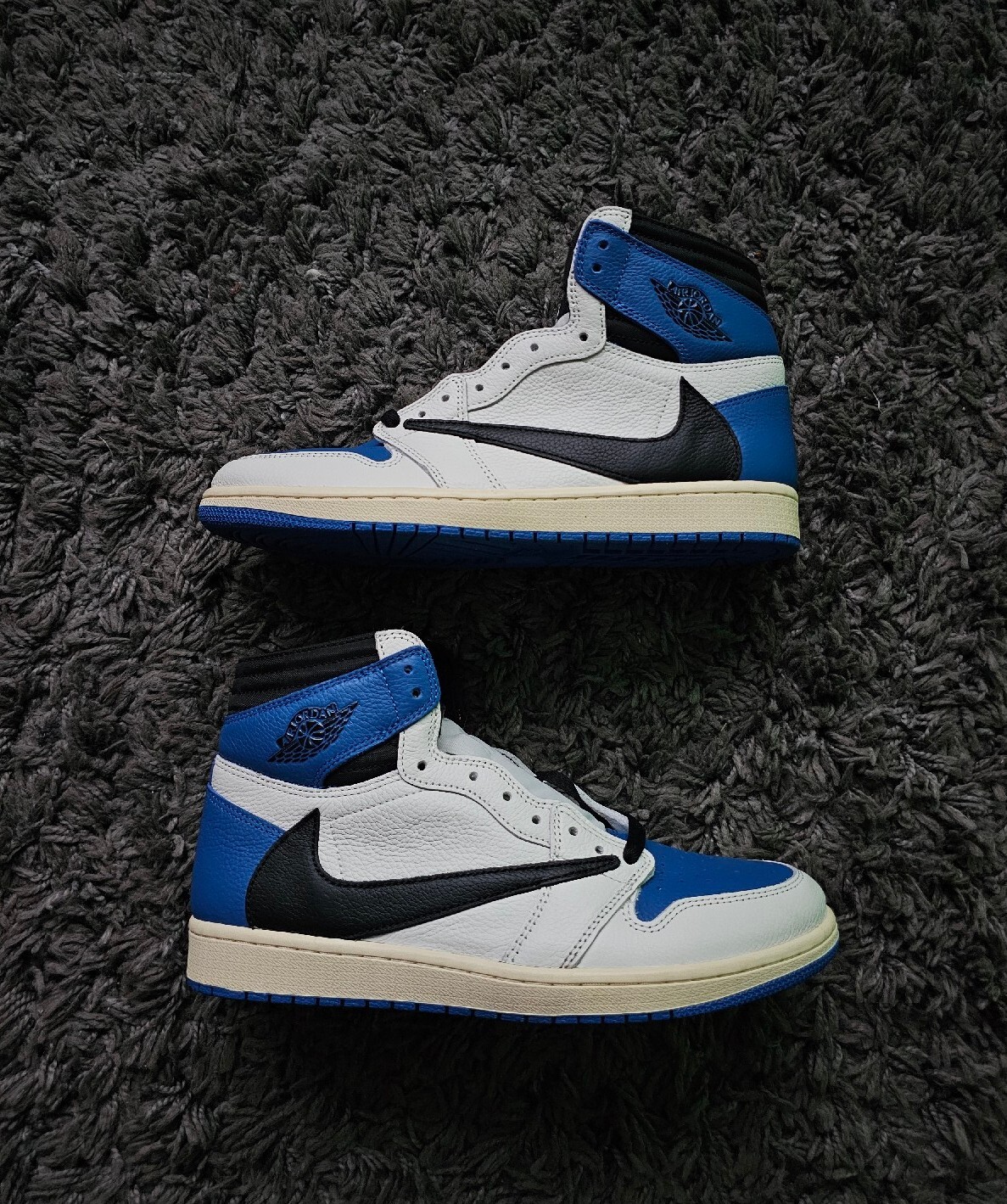 Nike Air Jordan 1 Retro High OG SP Fragment x Travis Scott Cactus Jack UK9 US10 image 9