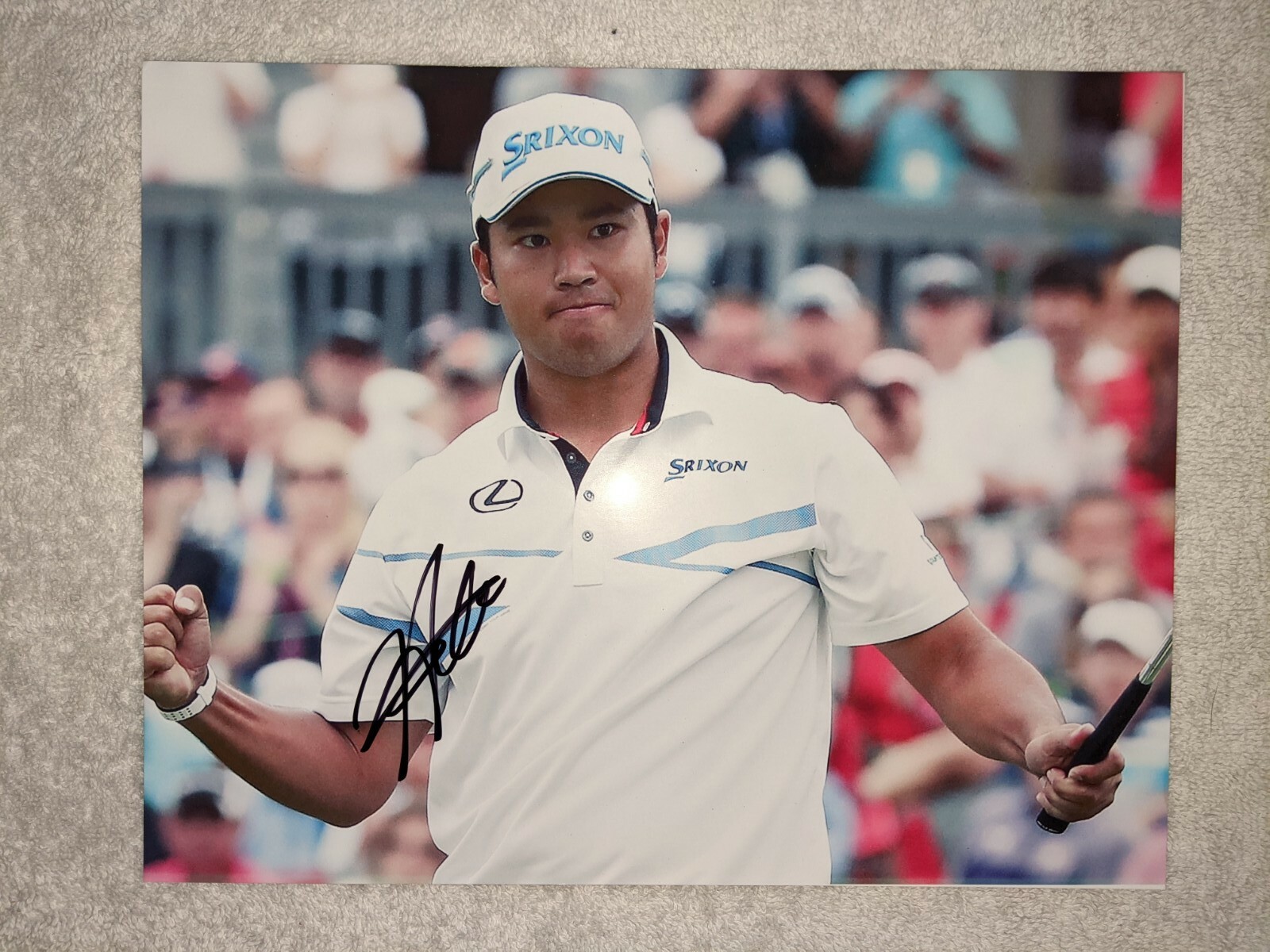 HIDEKI MATSUYAMA Autographed Signed HIDEKI MATSUYAMA 8x10 PHOTO 2021 MASTERS CHAMPION BECKETT BAS 