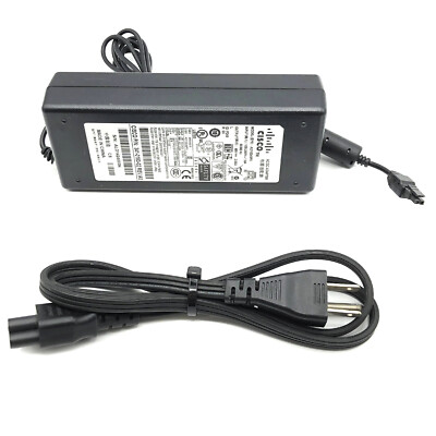 Genuine 48V AC Adapter for Cisco AIR-WLC2106-K9 AIR-WLC2112-K9 Controller