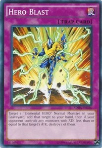 Hero Blast - SDHS-EN036 - Common - Unlimited Edition x3 - Near Mint