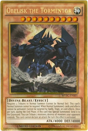 PSA 10 2013-18 OBELISK THE TORMENTOR LEGENDARY LC01-EN001