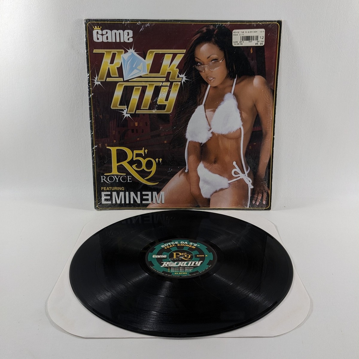 Royce Da 5'9 Featuring Eminem Rock City LP Vinyl | eBay