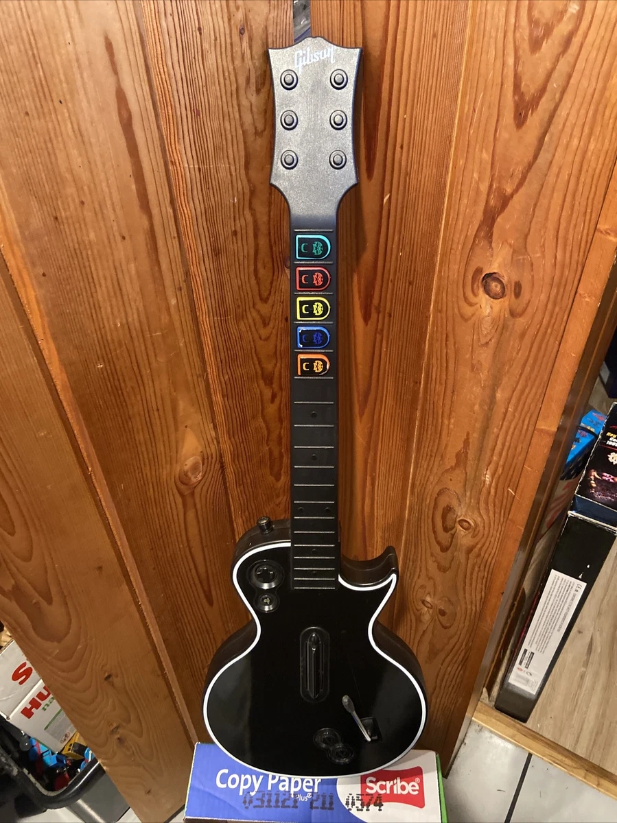 Red Octane guitar hero Les Paul PS3 wireless controller including Games