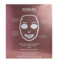 111SKIN Rose Gold Brightening Facial Treatment Mask, 1 Mask, New Sealed