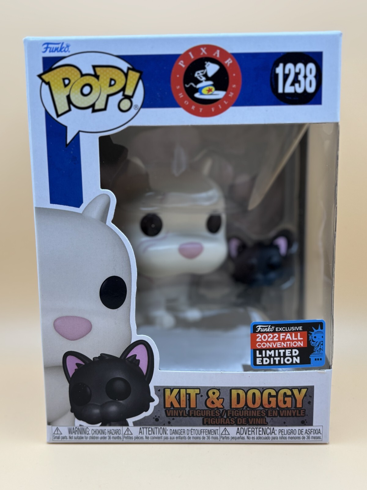 Funko Pop! Kit And Doggy 1238 Fall 2022 Limited Edition W/ Protector - P92