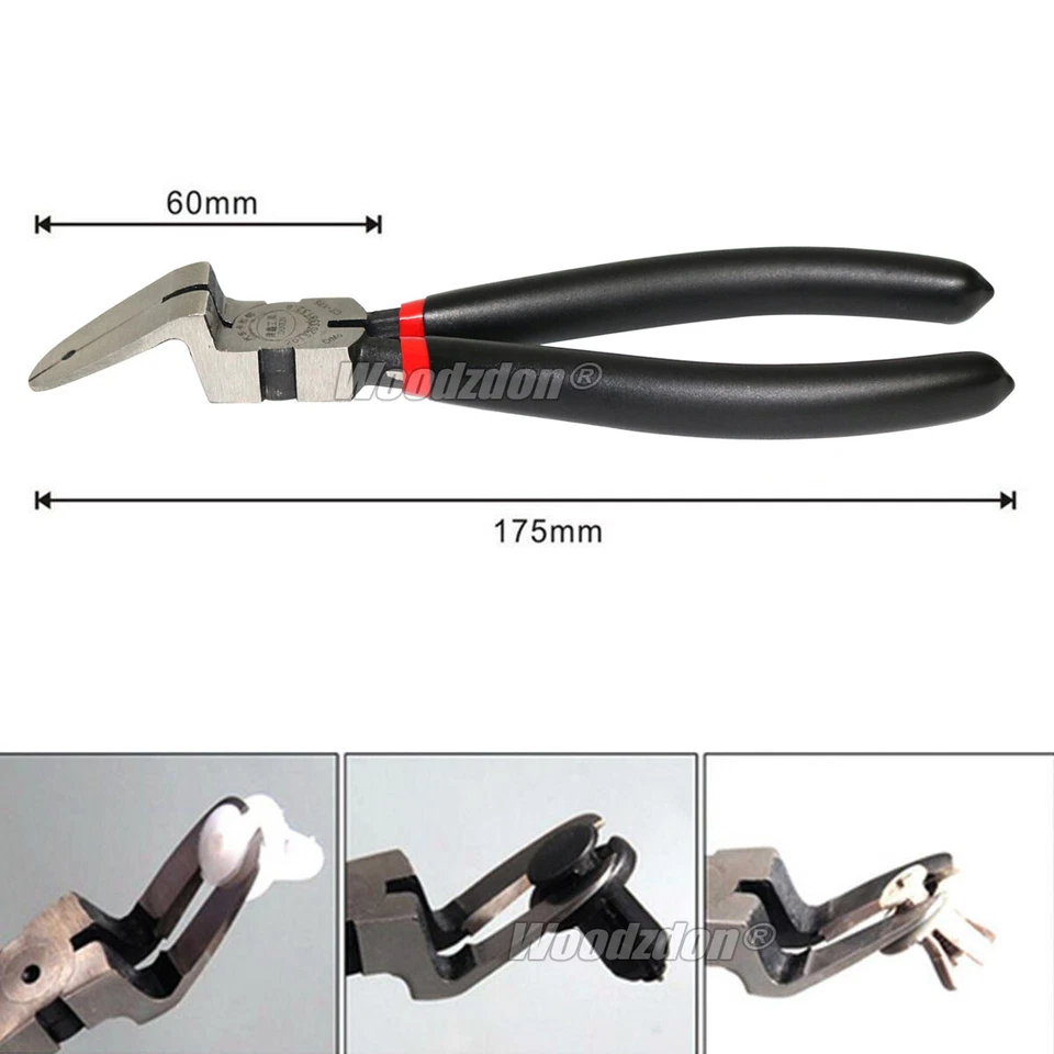 Car Push Pin Retainer Fastener Rivet Trim Clip Cutter Puller Pliers Removal Tool - Image 4 of 4