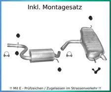 Auspuffanlage für VW Golf V 5 / Golf V Plus 1.6 FSI 85KW Auspuff Montagesatz