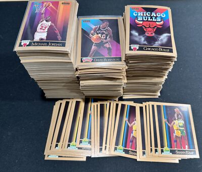 1990-91 Skybox Basketball Cards 201-423 (NM) - You Pick - Complete Your Set