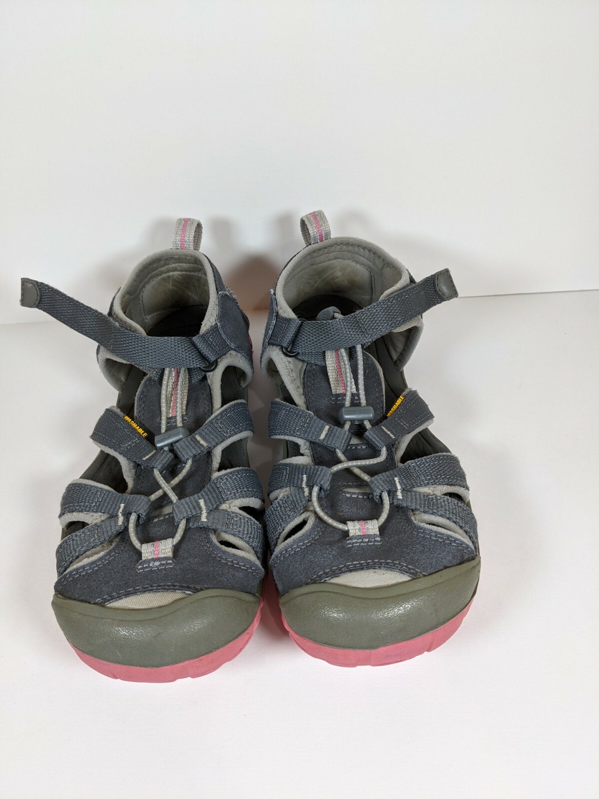 Sandali ibridi da acqua Keen Seacamp II CNX grigio rosa taglia 5US UK 37