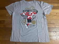 HAYLEY WICKENHEISER COLLECTION MOLSON CANADIAN HOCKEY SHIRT TEE CANADA LARGE L