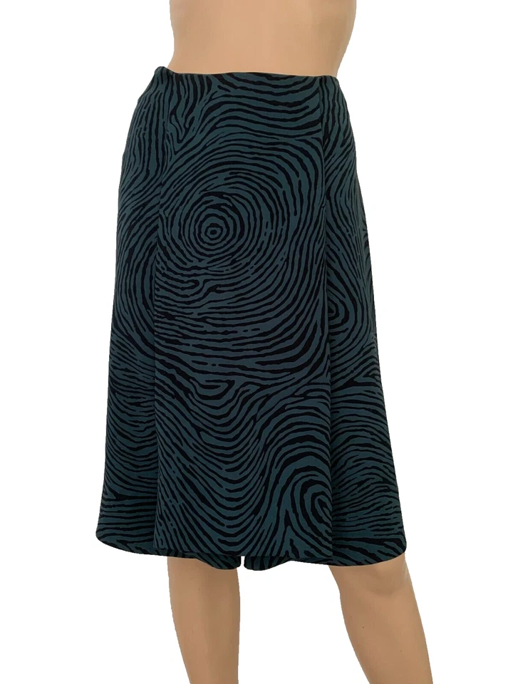 CERIMÔNIA DE ABERTURA F/W 2014 Saia Verde Preta Comprimento do Joelho Cintura Média EUA 0 Reino Unido 4 XXS - Imagem 4 de 4