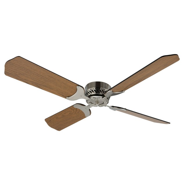 RV Ceiling Fan 12V 42" Brushed Nickel Finish 4 Blade with Remote | eBay