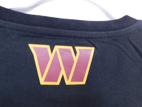 Washington Commanders Men's Black & Gold T-Shirt Official NFL Apparel SMALL - Picture 3 of 4