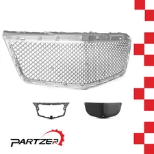 Chrome Front Bumper Hood Grille For 2014~2016~2017 2019 Cadillac CTS