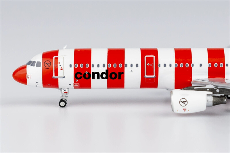 コンドル航空 A321 D-ATCG 1/400 NG Models Condor for Airbus A321 D-ATCG Passion Red 1/400